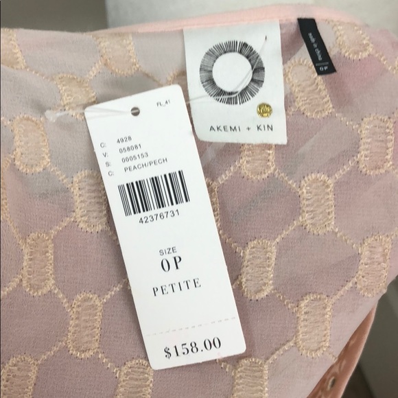 FINAL SALE Akemi + Kin Brooke Eyelet Swing Dress - Picture 4 of 4